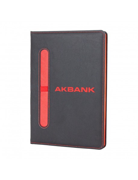Eymir Kırmızı Tarihsiz Defter (15x21cm) Eymir Kırmızı Tarihsiz Defter (15x21cm)