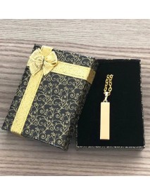 Özel Metal Gold Kolye