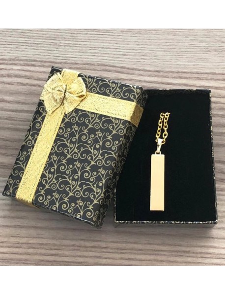 Özel Metal Gold Kolye