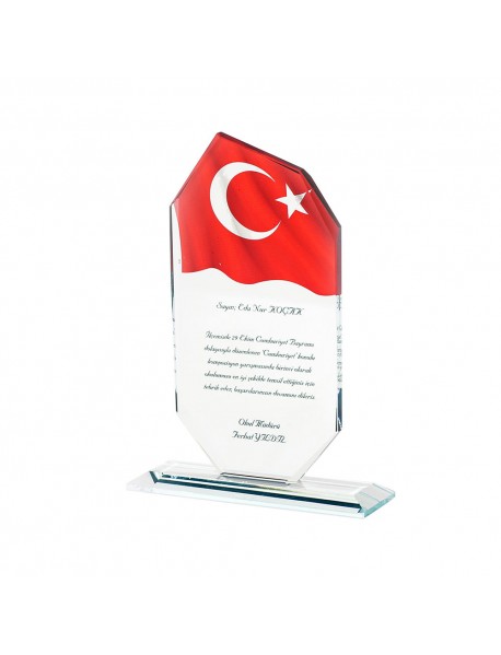 Kristal Cam Plaket