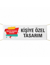 Kişiye Özel Tasarımlı Pankart