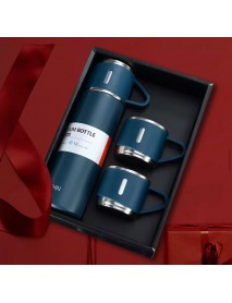 Kişiye Özel Set Kutulu Termos Mavi 500 ML