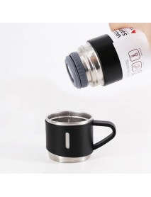 Kişiye Özel Set Kutulu Termos Siyah 500 ML 