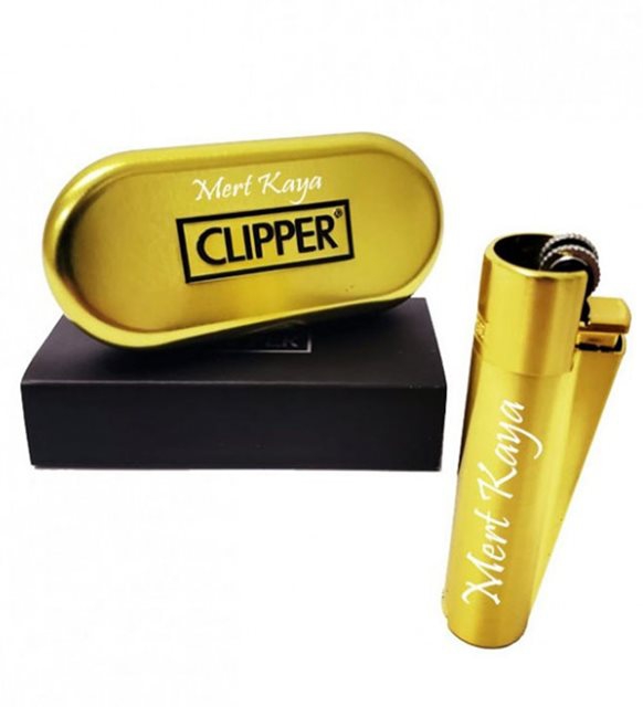 Clipper Çakmak Gold Clipper Marka Garantili Çakmak