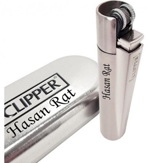 Clipper Çakmak Gümüş Clipper Marka Garantili Çakmak